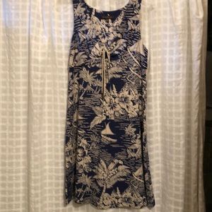 Tommy Bahama tambour knit dress M